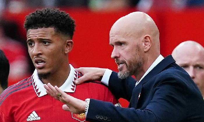 Xuất hiện 'ngư &ocirc;ng đắc lợi' giữa drama của Ten Hag v&agrave; Sancho