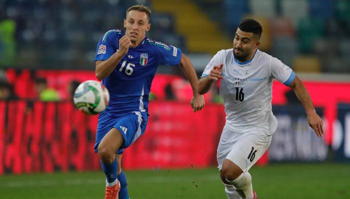 Soi k&egrave;o g&oacute;c Israel vs Italia, 01h45 ng&agrave;y 9/9