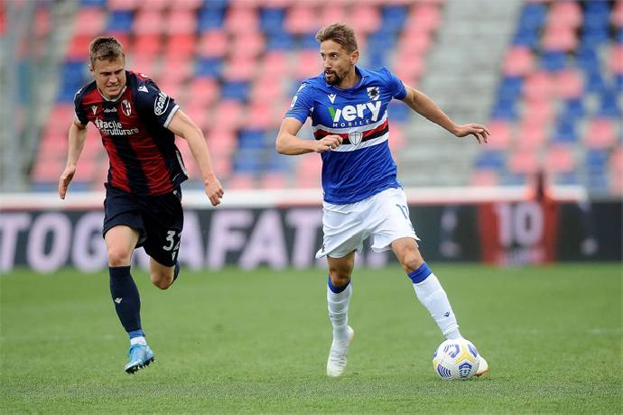Soi k&egrave;o, dự đo&aacute;n Macao Bologna vs Sampdoria, 1h45 ng&agrave;y 9/10