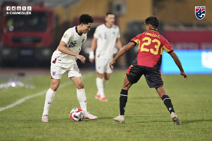 Th&aacute;i Lan đại thắng 10-0 trước Timor Leste, khẳng định uy quyền nh&agrave; v&ocirc; địch AFF Cup