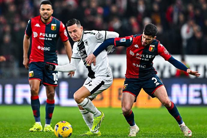 Soi k&egrave;o g&oacute;c Udinese vs Genoa, 00h00 ng&agrave;y 9/12