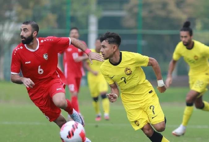 Kh&ocirc;ng thắng nổi Syria như Việt Nam, Malaysia c&ograve;n su&yacute;t thua thảm