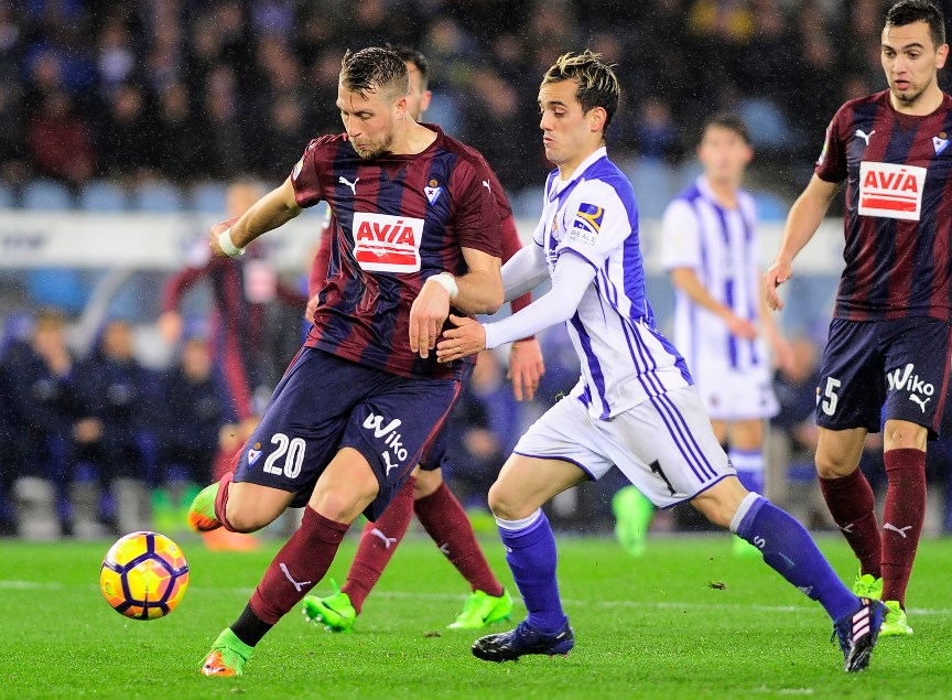 Kết quả đối đầu Eibar vs Real Sociedad, 2h00 ng&agrave;y 11/3