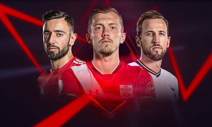 Top ghi b&agrave;n Ngoại hạng Anh 20/21: Bruno Fernandes v&agrave; Harry Kane &aacute;p s&aacute;t Salah