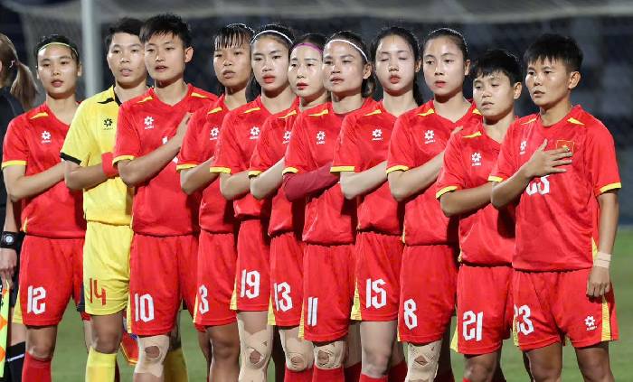 Tuyển nữ Việt Nam bị đẩy v&agrave;o thế ng&agrave;n c&acirc;n treo sợi t&oacute;c ở Asian Cup 2026