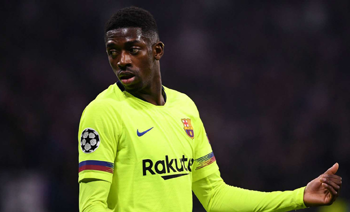 Dembele xuất hiện trong danh s&aacute;ch cầu thủ Barcelona đấu với MU