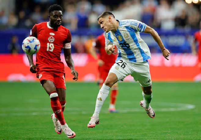 Soi k&egrave;o g&oacute;c Argentina vs Canada, 7h00 ng&agrave;y 10/7