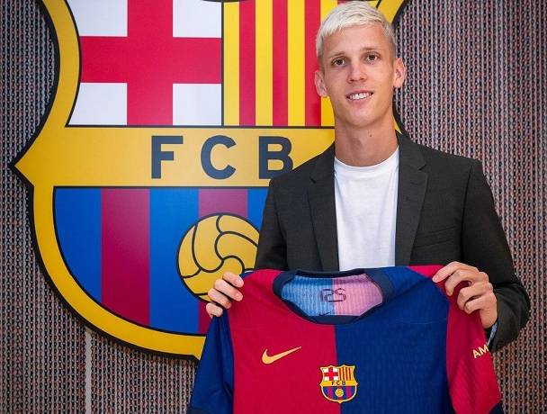 Barcelona ch&iacute;nh thức chi&ecirc;u mộ th&agrave;nh c&ocirc;ng Dani Olmo