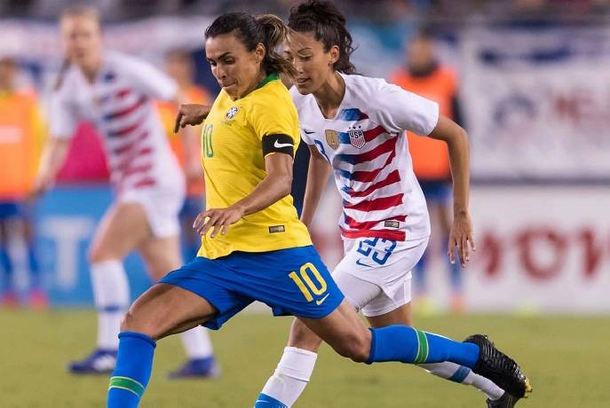 Nhận định, soi k&egrave;o nữ Brazil vs nữ Mỹ, 22h00 ng&agrave;y 10/8: Chung kết căng thẳng