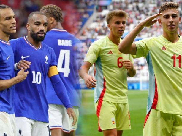 Si&ecirc;u m&aacute;y t&iacute;nh dự đo&aacute;n U23 Ph&aacute;p vs U23 T&acirc;y Ban Nha, 23h00 ng&agrave;y 9/8