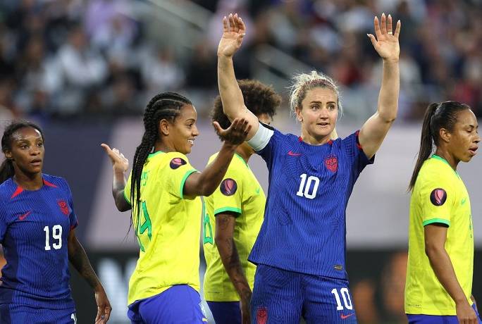 Soi k&egrave;o g&oacute;c nữ Brazil vs nữ Mỹ, 22h00 ng&agrave;y 10/8