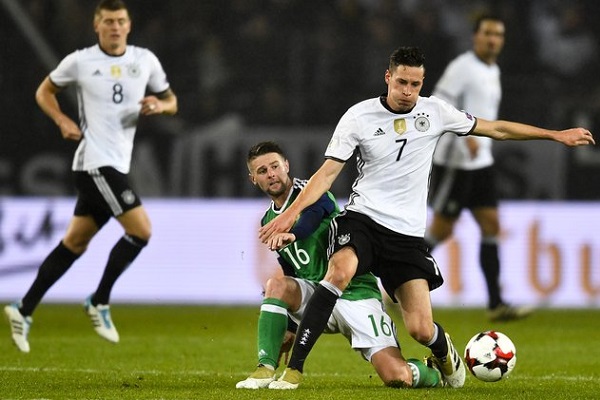 Xem trực tiếp Bắc Ireland vs Đức, 1h45 ng&agrave;y 10/9 ở đ&acirc;u?