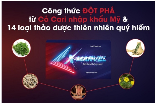 Hiệu quả bất ngờ của vi&ecirc;n ngậm X-MARVEL trong hỗ trợ tăng cường sinh l&yacute; cho ph&aacute;i mạnh
