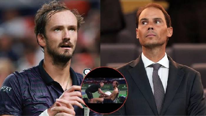 Medvedev &lsquo;đ&aacute; đểu&rsquo; Nadal: &lsquo;Cả đời t&ocirc;i phải chờ anh ta 55 gi&acirc;y mới được giao b&oacute;ng&rsquo;