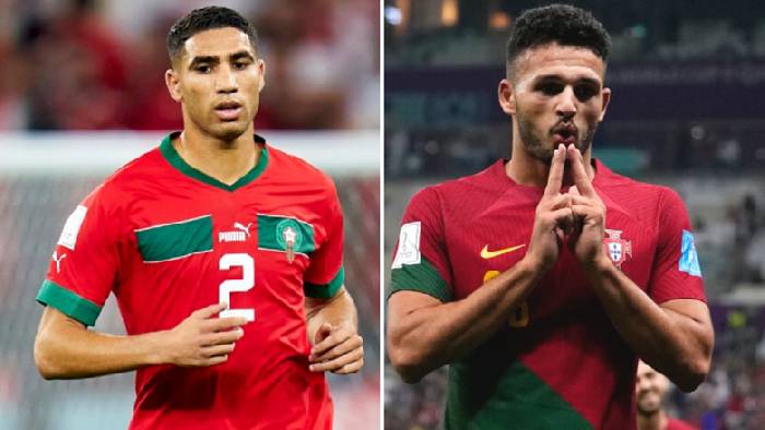 Đội h&igrave;nh kết hợp Morocco vs Bồ Đ&agrave;o Nha: Kh&ocirc;ng c&oacute; chỗ cho Ronaldo