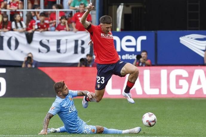 Si&ecirc;u m&aacute;y t&iacute;nh dự đo&aacute;n Mallorca vs Osasuna, 3h00 ng&agrave;y 11/2