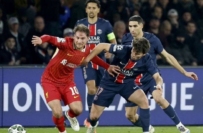 Soi k&egrave;o g&oacute;c Liverpool vs PSG, 3h00 ng&agrave;y 12/3