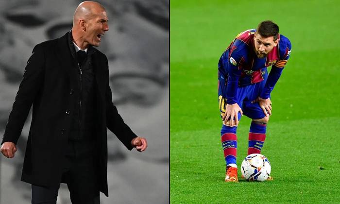 Zidane: &lsquo;Messi ở lại sẽ tốt cho Barcelona v&agrave; La Liga&rsquo;
