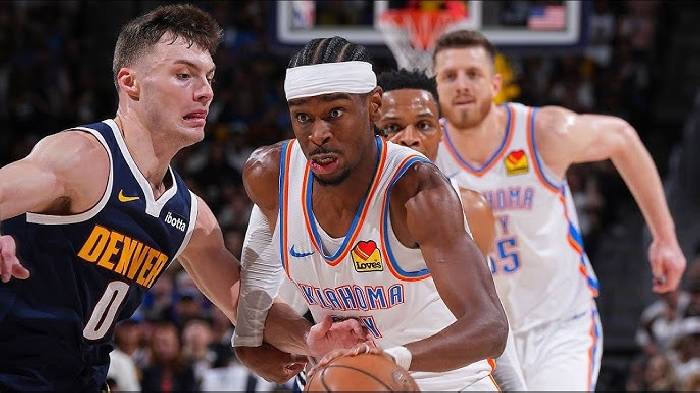 Nhận định b&oacute;ng rổ Denver Nuggets vs Oklahoma City Thunder, 08h00 ng&agrave;y 11/4: Đỉnh cao miền T&acirc;y