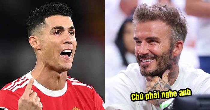 Man United kh&ocirc;ng được dự C1, Beckham đưa ra lời khuy&ecirc;n cho Ronaldo