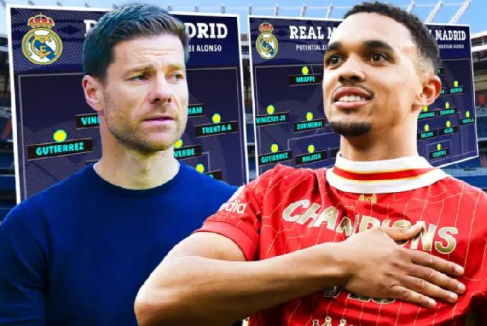 Real Madrid thi đấu với đội h&igrave;nh n&agrave;o dưới thời Xabi Alonso?