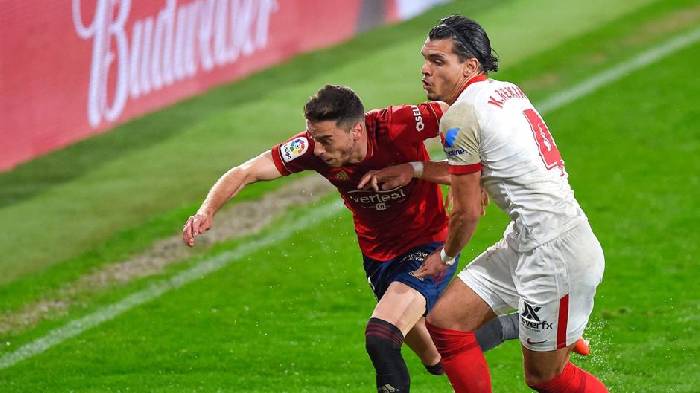 Soi k&egrave;o chẵn/ lẻ Osasuna vs Sevilla, 2h ng&agrave;y 13/8