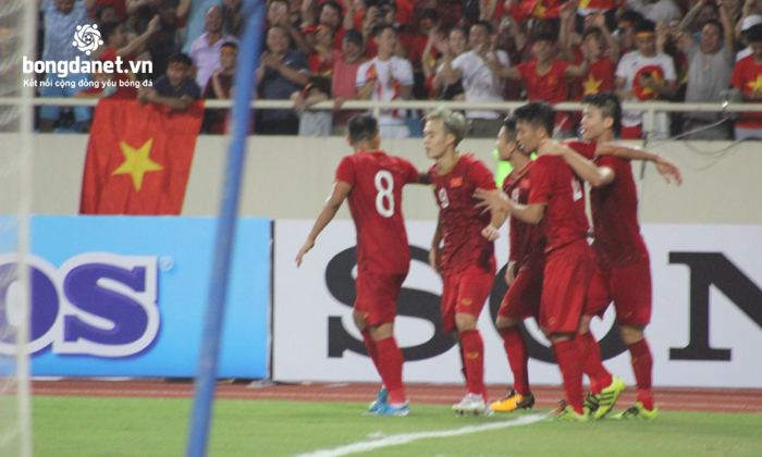 Bảng xếp hạng của Việt Nam ở v&ograve;ng loại World Cup 2022: Ho&agrave; Th&aacute;i Lan, Việt Nam giữ vững ng&ocirc;i đầu bảng