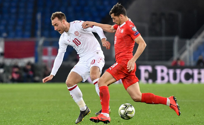 Đan Mạch vs Thụy Sĩ (23h 12/10): Bất bại để l&agrave;m g&igrave;?