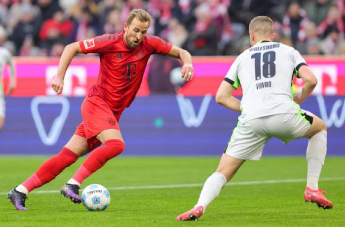 Soi k&egrave;o g&oacute;c Bayern Munich vs Wolfsburg, 23h30 ng&agrave;y 11/01