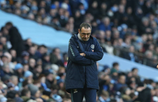 Thua tan t&aacute;c, HLV Sarri chấp nhận bị sa thải khỏi Chelsea