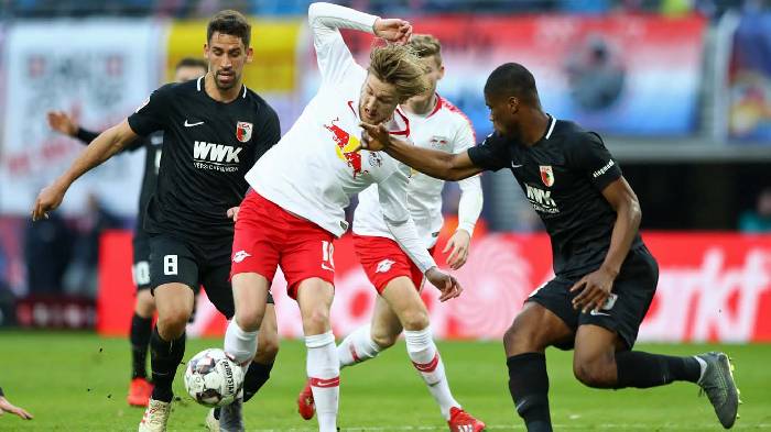 Lịch ph&aacute;t s&oacute;ng trực tiếp b&oacute;ng đ&aacute; 12/2: RB Leipzig vs Augsburg