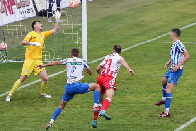 Soi k&egrave;o phạt g&oacute;c Vojvodina vs Novi Pazar, 21h00 ng&agrave;y 11/4