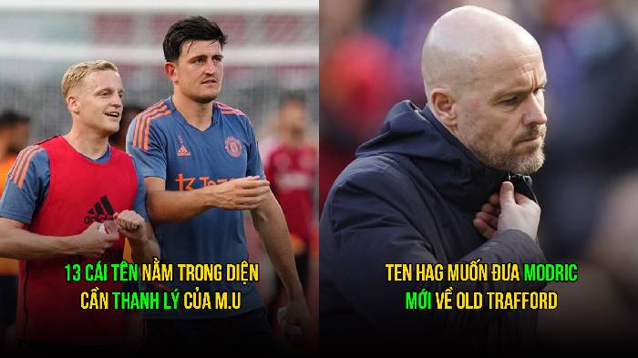 Tin M.U s&aacute;ng 11/4: 13 người trong diện thanh l&yacute;; Đưa 'Modric mới' về Old Trafford