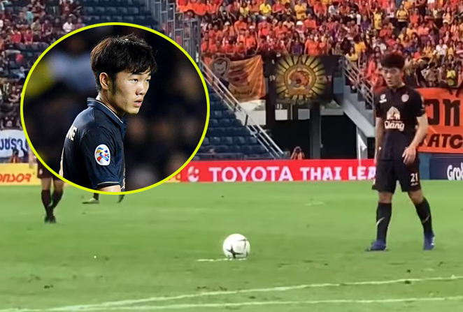 Xu&acirc;n Trường s&uacute;t phạt như Messi khiến CĐV Th&aacute;i Lan lo lắng