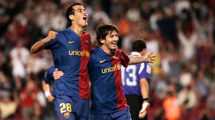 Messi gửi th&ocirc;ng điệp đầy x&uacute;c động với người bạn th&acirc;n Busquets
