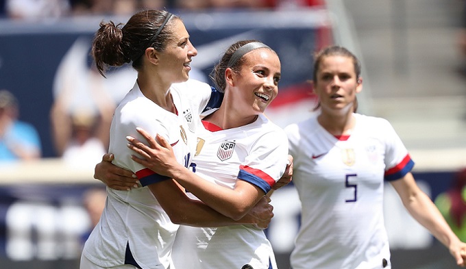 Nhận định Nữ Mỹ vs Nữ Th&aacute;i Lan 02h00, 12/06 (World Cup Nữ)