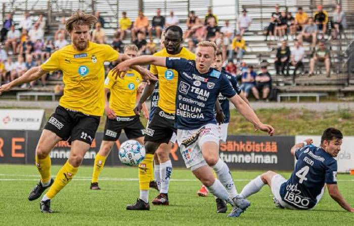 Ph&acirc;n t&iacute;ch k&egrave;o hiệp 1 Ilves vs Oulu, 22h ng&agrave;y 11/7
