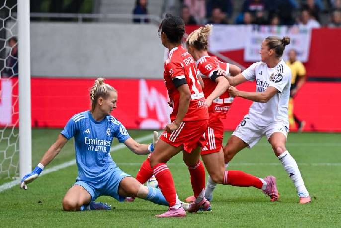 Soi k&egrave;o g&oacute;c Nữ Frankfurt vs Nữ Real Madrid, 00h00 ng&agrave;y 12/9