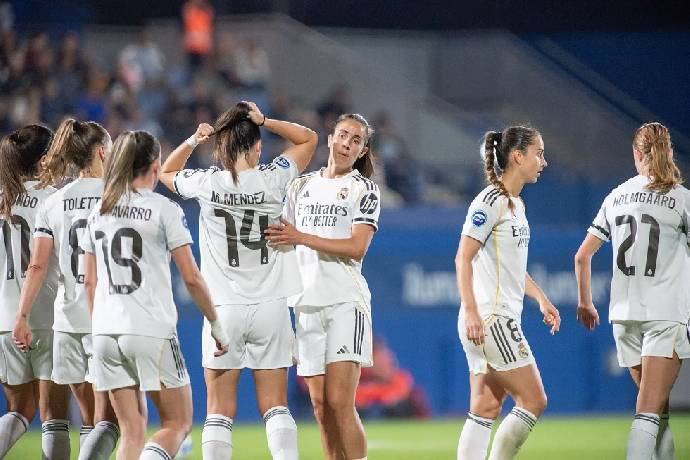 Si&ecirc;u m&aacute;y t&iacute;nh dự đo&aacute;n Nữ Real Madrid vs Nữ Paris FC, 03h00 ng&agrave;y 12/11