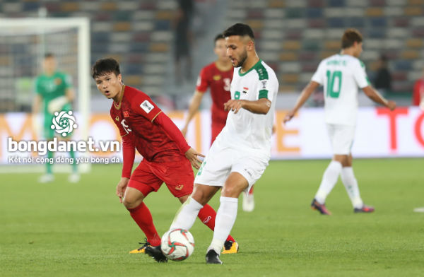 Quang Hải tiết lộ c&aacute;ch đối ph&oacute; đội b&oacute;ng cao nhất Asian Cup 2019 Iran