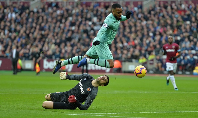 Xem lại West Ham vs Arsenal (Premier League, Ngoại hạng Anh v&ograve;ng 22)