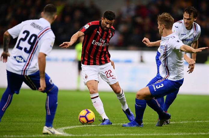 Nhận định, soi k&egrave;o AC Milan vs Sampdoria, 18h30 ng&agrave;y 13/02