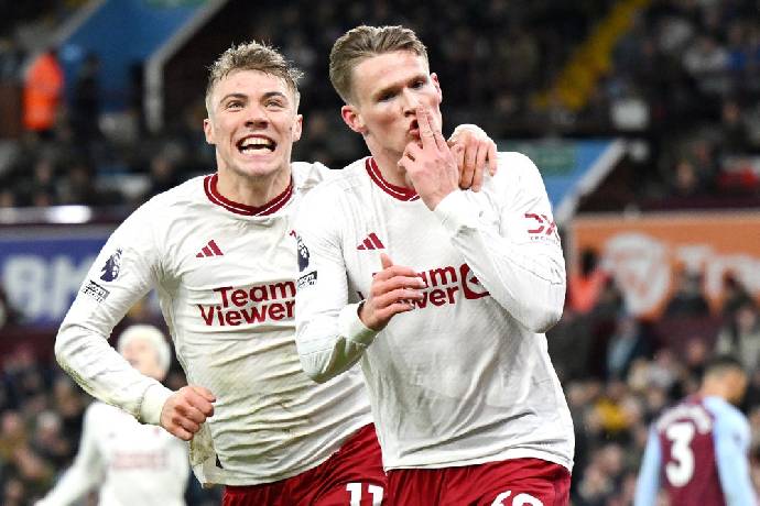 McTominay h&oacute;a người h&ugrave;ng, MU xuất sắc hạ gục Aston Villa