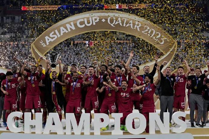 V&ocirc; địch Asian Cup 2023, Qatar tăng 20 bậc tr&ecirc;n bảng xếp hạng FIFA