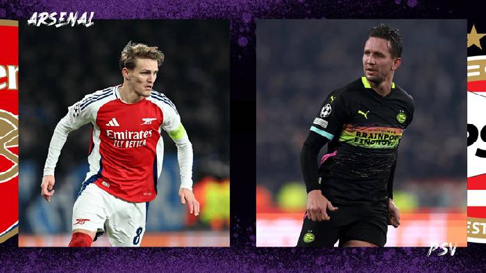 K&egrave;o v&agrave;ng b&oacute;ng đ&aacute; Arsenal vs PSV, 03h00 ng&agrave;y 13/3: Kh&ocirc;ng cần bung sức