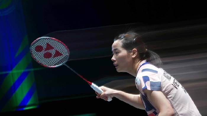 Th&ugrave;y Linh thắng ngược ở v&ograve;ng 1 giải cầu l&ocirc;ng Thụy Sĩ Mở rộng 2026