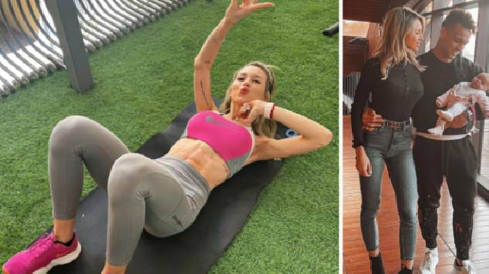 Th&acirc;n h&igrave;nh cực 'nuột' của bạn g&aacute;i Lautaro Martinez