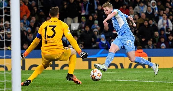 Soi k&egrave;o De Bruyne ghi b&agrave;n trận Atletico Madrid vs Man City, 2h ng&agrave;y 14/4