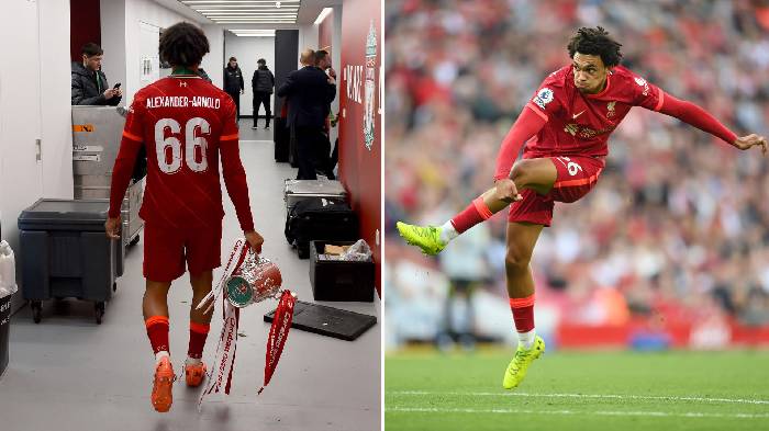 Arnold h&eacute; lộ pha kiến tạo đ&aacute;ng nhớ nhất trong sự nghiệp