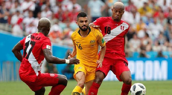 Soi k&egrave;o chẵn/ lẻ Australia vs Peru, 1h ng&agrave;y 14/6